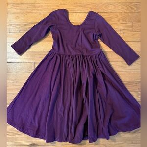 Alice + Ames Classic Ballet Dress, eggplant, size 7